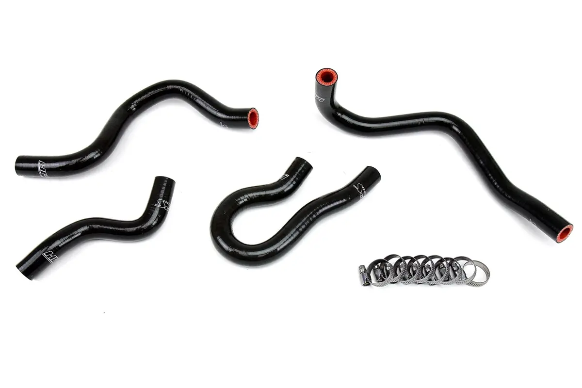 Hps Performance High Temp Reinforced Silicone Heater Coolant Hose Kit, Black, 57-1769-Blk 1