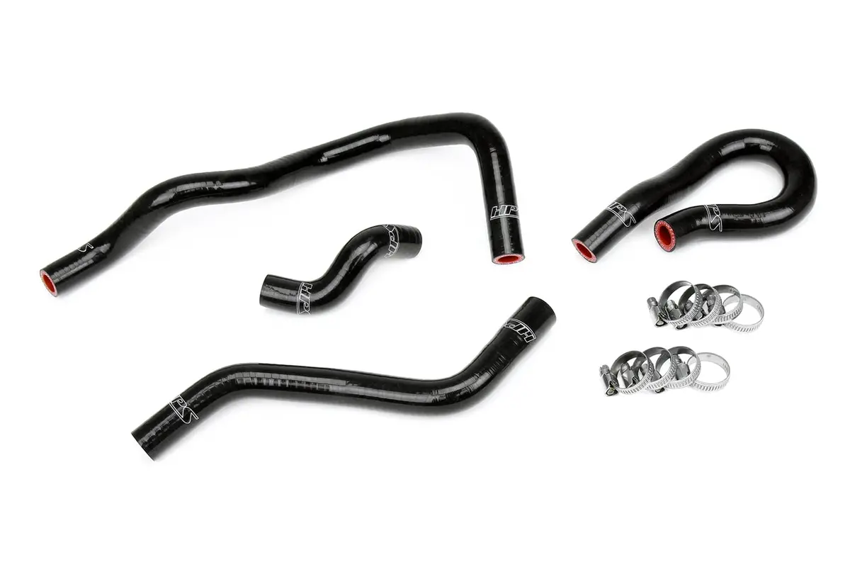 Hps Performance High Temp Reinforced Silicone Heater Coolant Hose Kit, Black, 57-1773-Blk 1