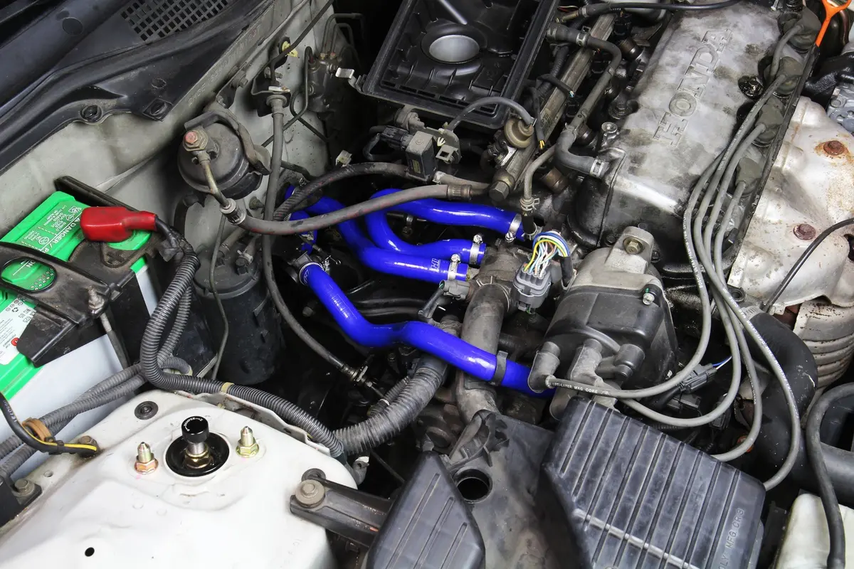 Hps Performance High Temp Reinforced Silicone Heater Coolant Hose Kit, Blue, 57-1773-Blue 2