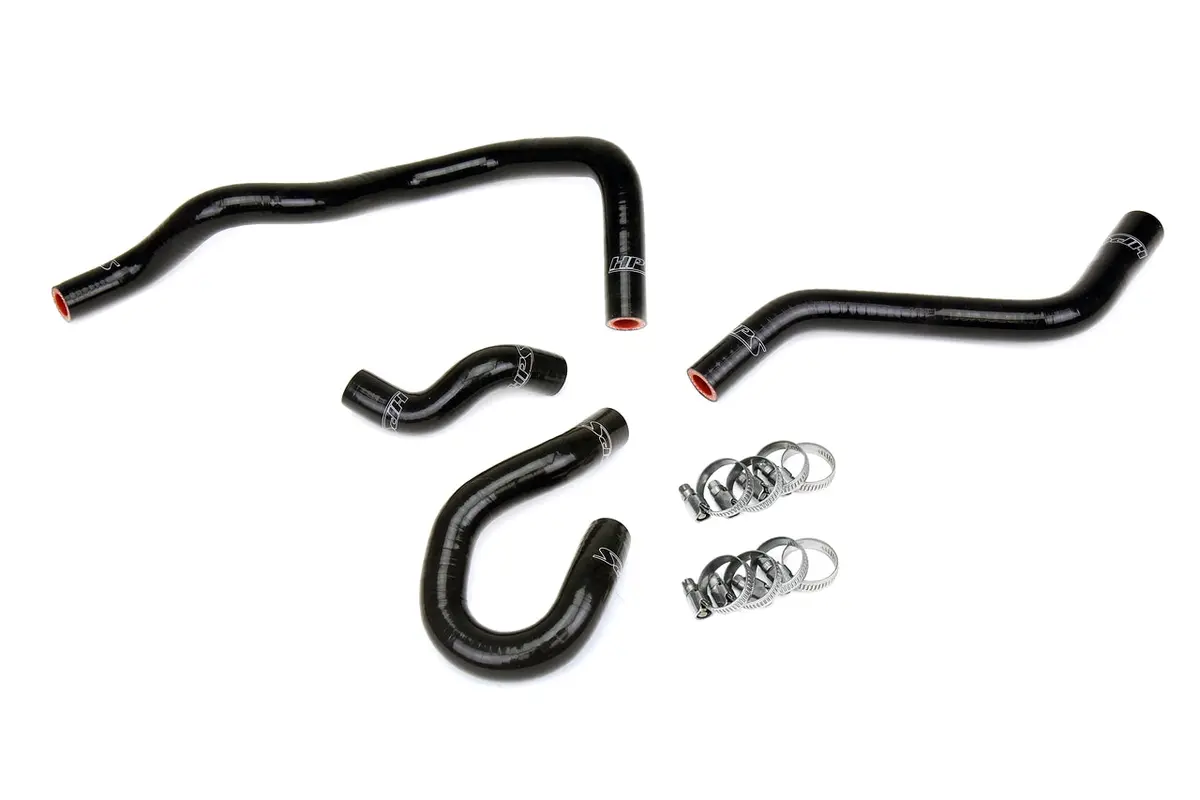 Hps Performance High Temp Reinforced Silicone Heater Coolant Hose Kit, Black, 57-1774-Blk 1