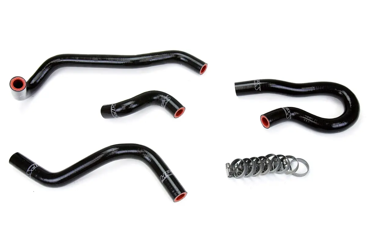 Hps Performance High Temp Reinforced Silicone Heater Coolant Hose Kit, Black, 57-1775-Blk 1