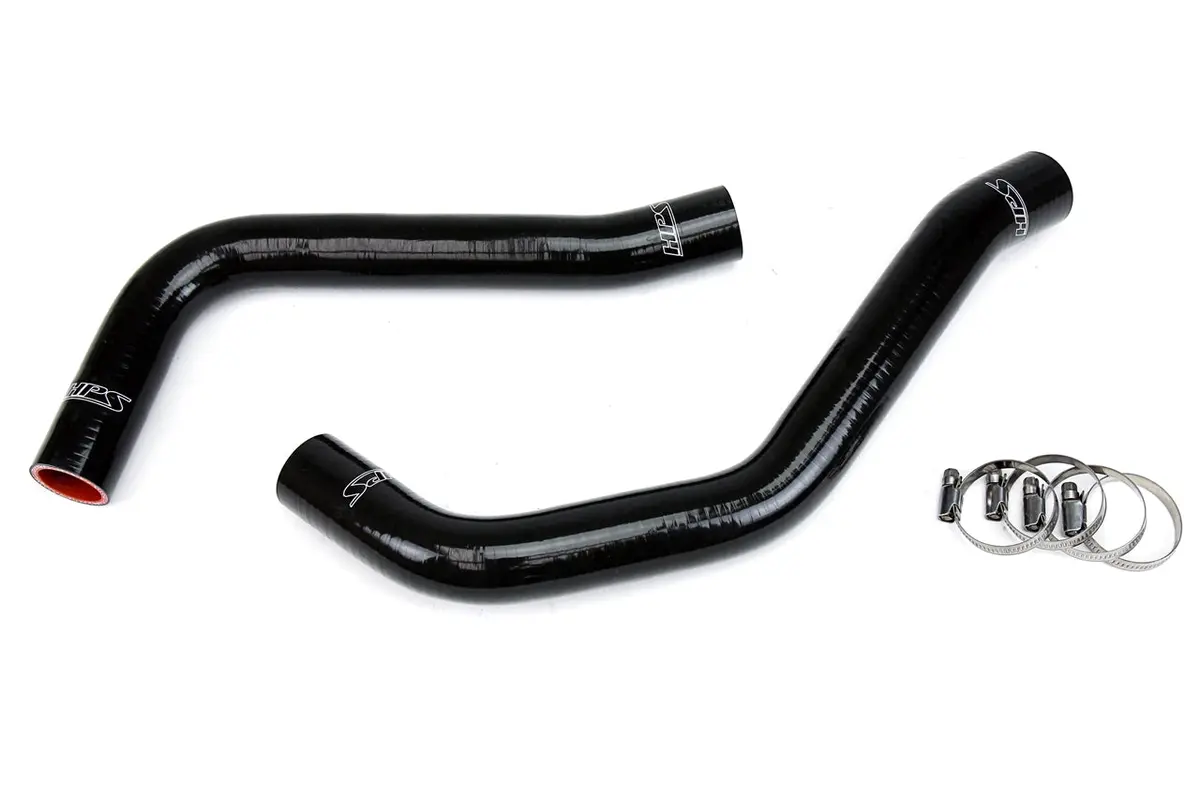 Hps Performance High Temp Reinforced Silicone Radiator Coolant Hose Kit, Black, 57-1784-Blk 1