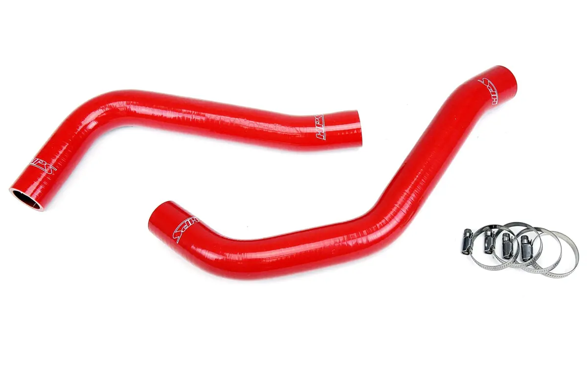 Hps Performance High Temp Reinforced Silicone Radiator Coolant Hose Kit, Red, 57-1784-Red 1