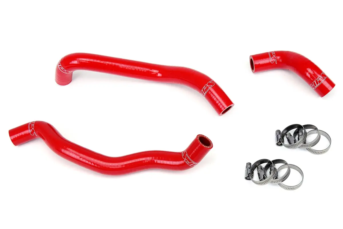 Hps Performance High Temp Reinforced Silicone Heater Coolant Hose Kit, Red, 57-1792H-Red 1