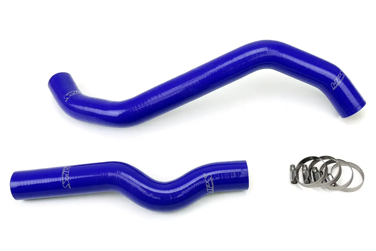 Hps Performance High Temp Reinforced Silicone Radiator Coolant Hose Kit, Blue, 57-1792R-Blue 1