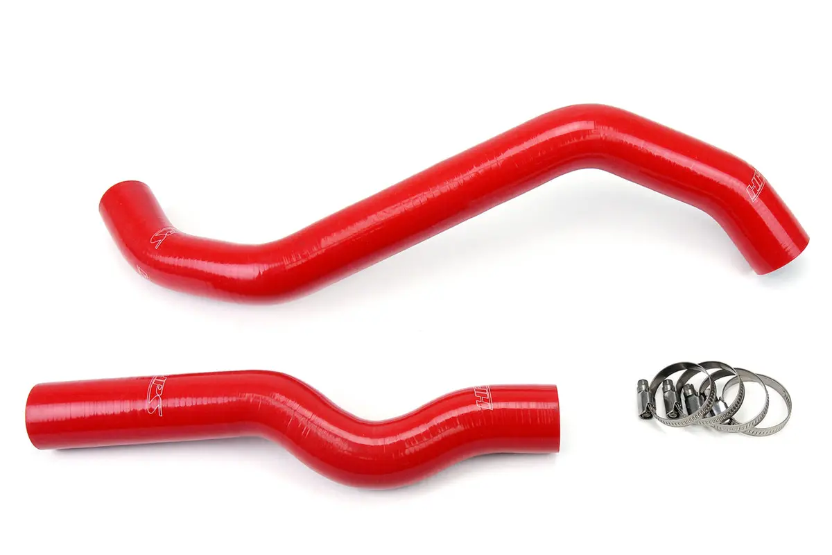 Hps Performance High Temp Reinforced Silicone Radiator Coolant Hose Kit, Red, 57-1792R-Red 1