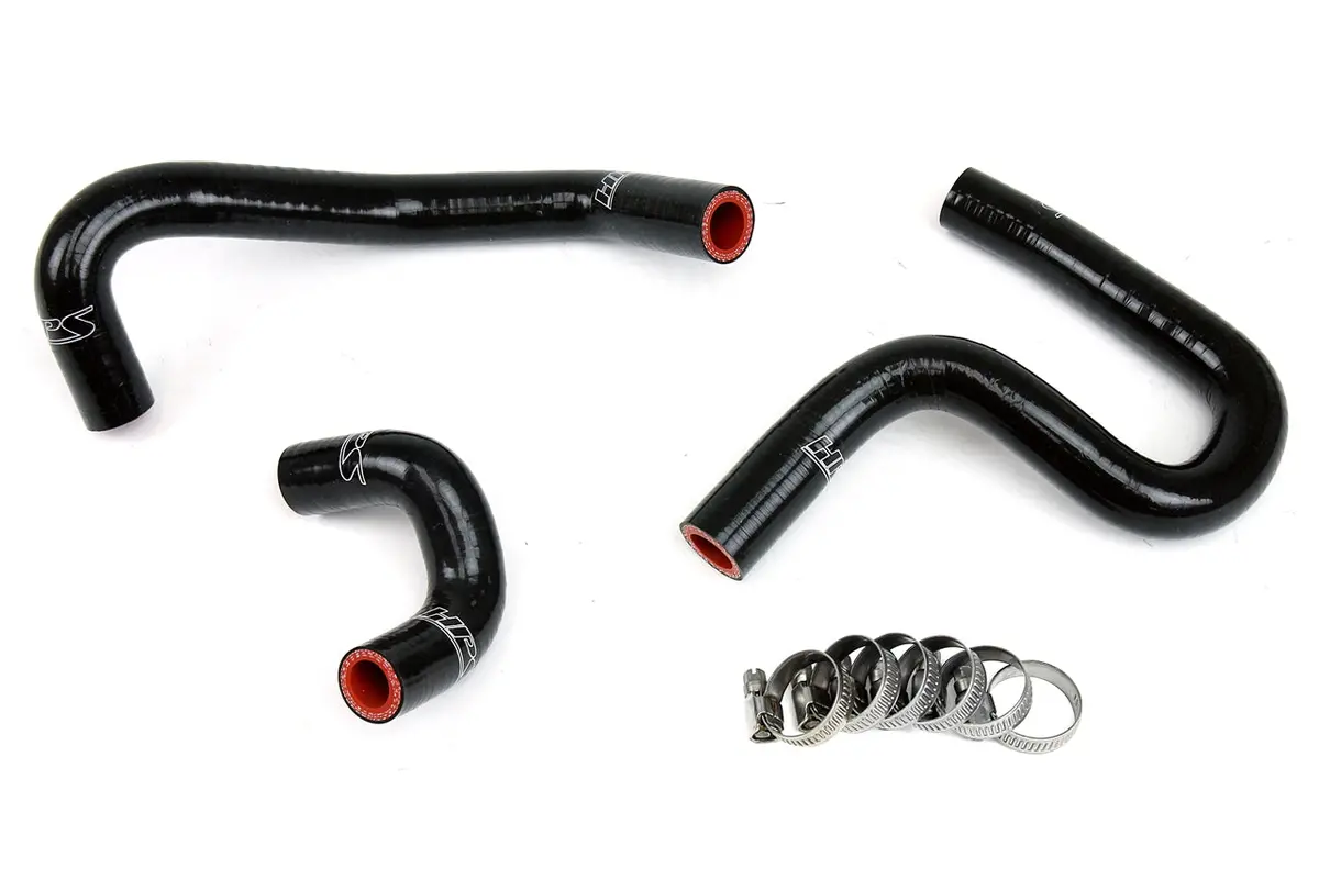 Hps Performance High Temp Reinforced Silicone Heater Coolant Hose Kit, Black, 57-1797-Blk 1