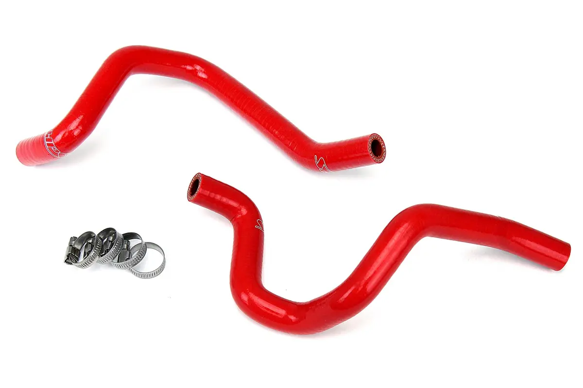 Hps Performance High Temp Reinforced Silicone Heater Coolant Hose Kit, Red, 57-1804-Red 1