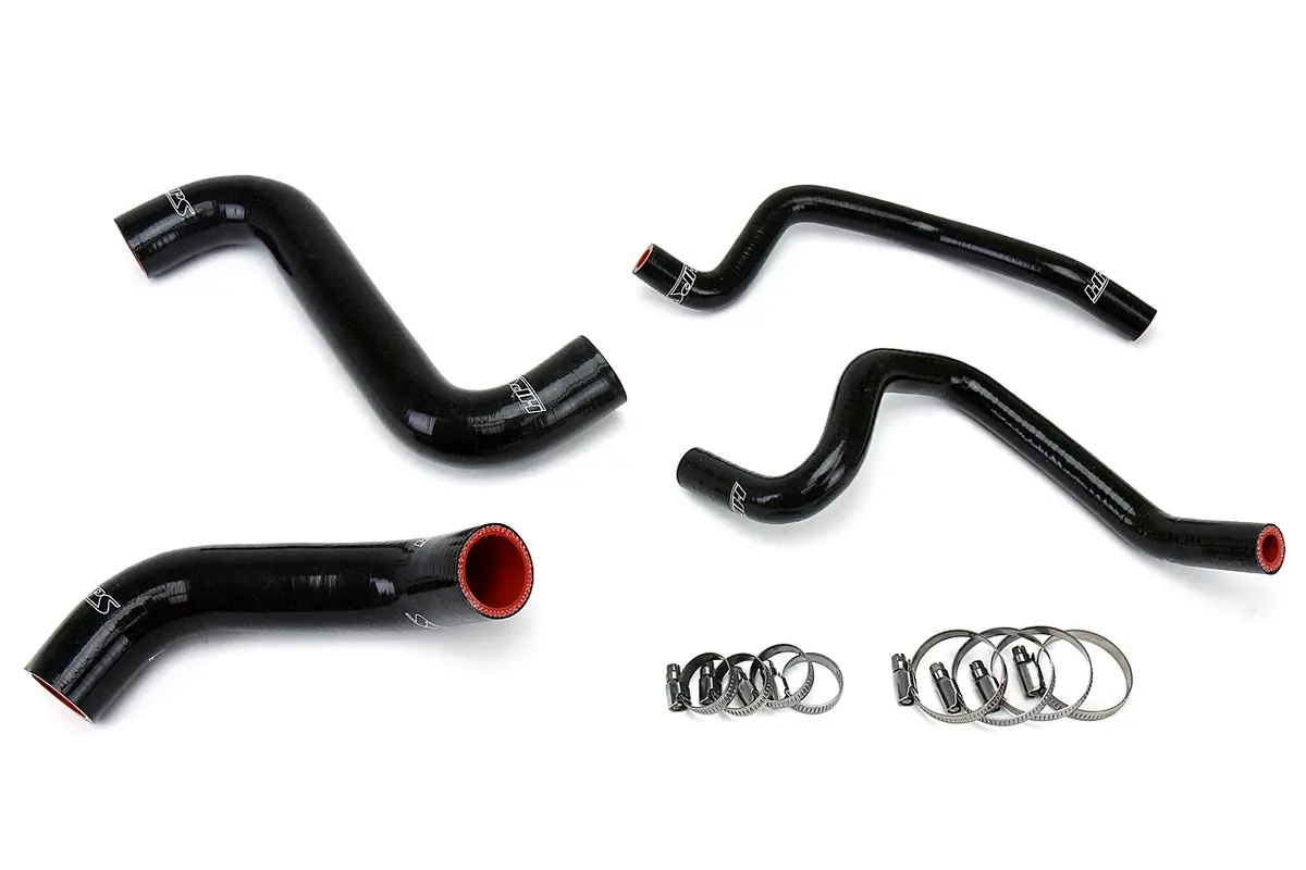 Hps Performance High Temp Reinforced Silicone Radiator And Heater Coolant Hose Kit, Black, 57-1809-Blk 1