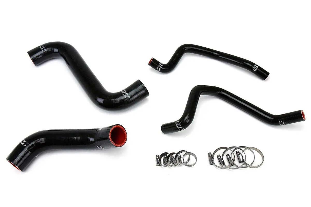 Hps Performance High Temp Reinforced Silicone Radiator And Heater Coolant Hose Kit, Black, 57-1810-Blk 1