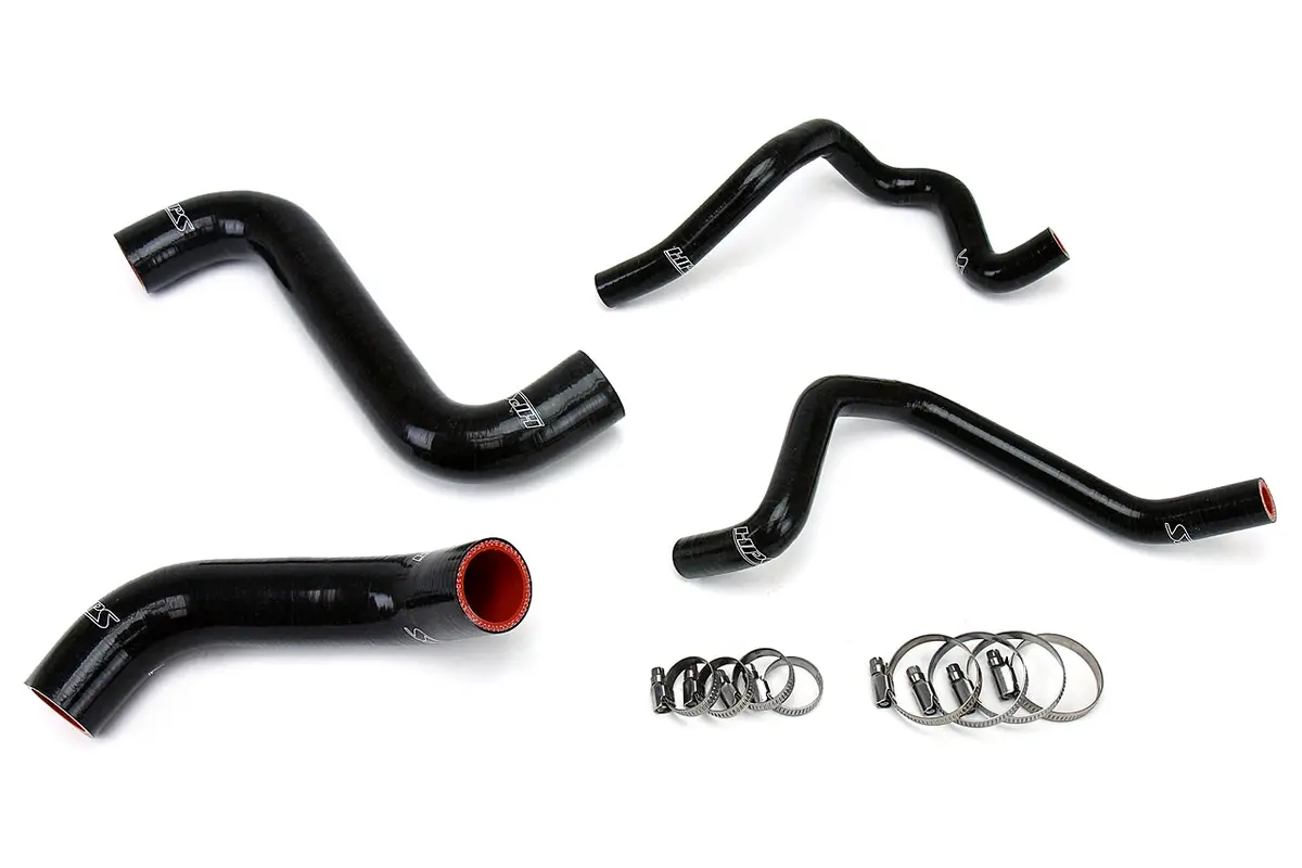 Hps Performance High Temp Reinforced Silicone Radiator And Heater Coolant Hose Kit, Black, 57-1811-Blk 1