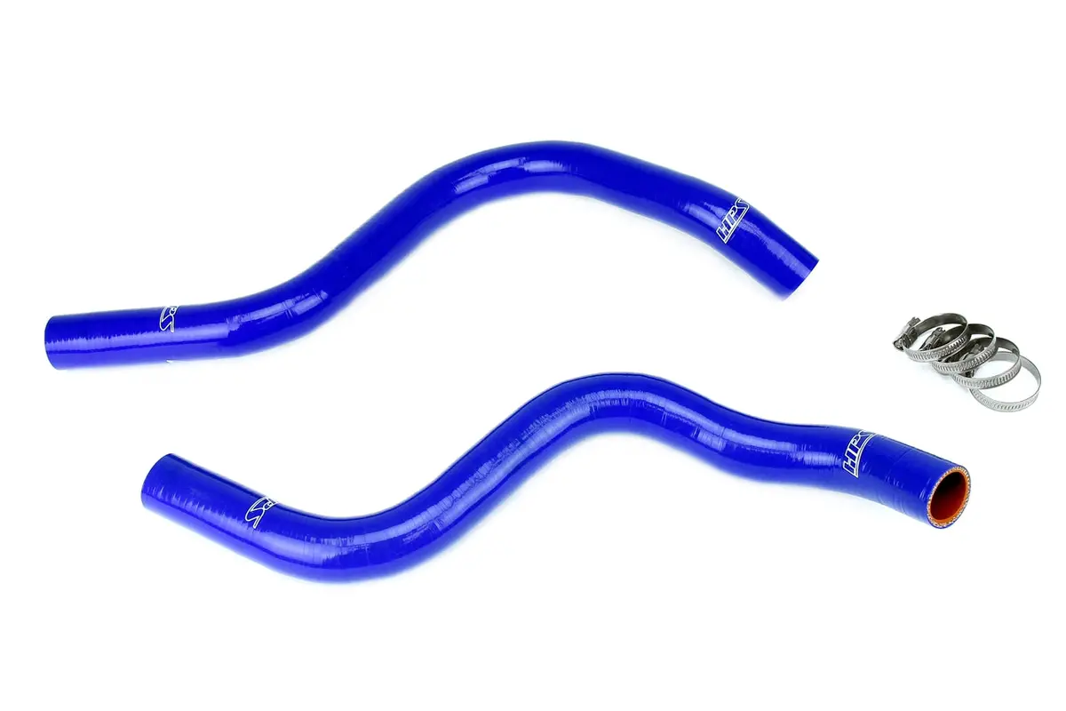 Hps Performance High Temp Reinforced Silicone Radiator Coolant Hose Kit, Blue, 57-1817-Blue 1