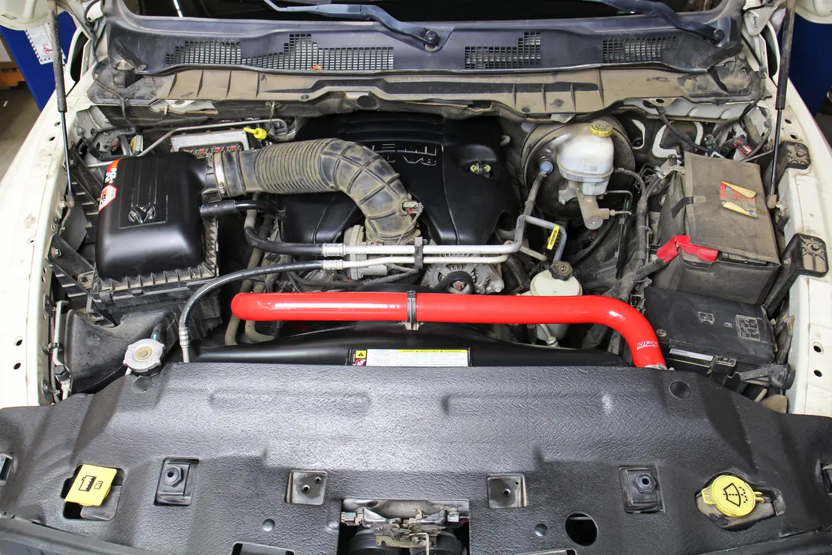 Hps Performance High Temp Reinforced Silicone Radiator Coolant Hose Kit, Red, 57-1818-Red 2