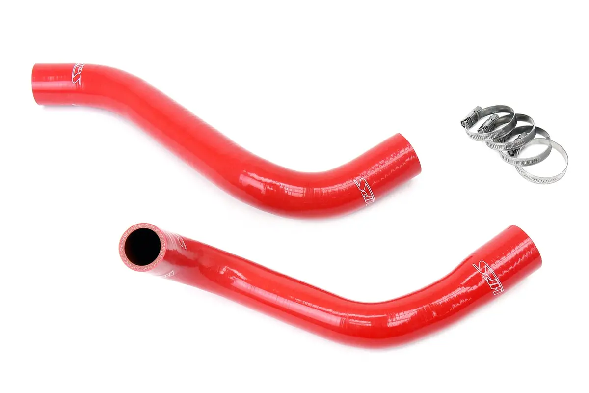 Hps Performance High Temp Reinforced Silicone Radiator Coolant Hose Kit, Red, 57-1819-Red 1