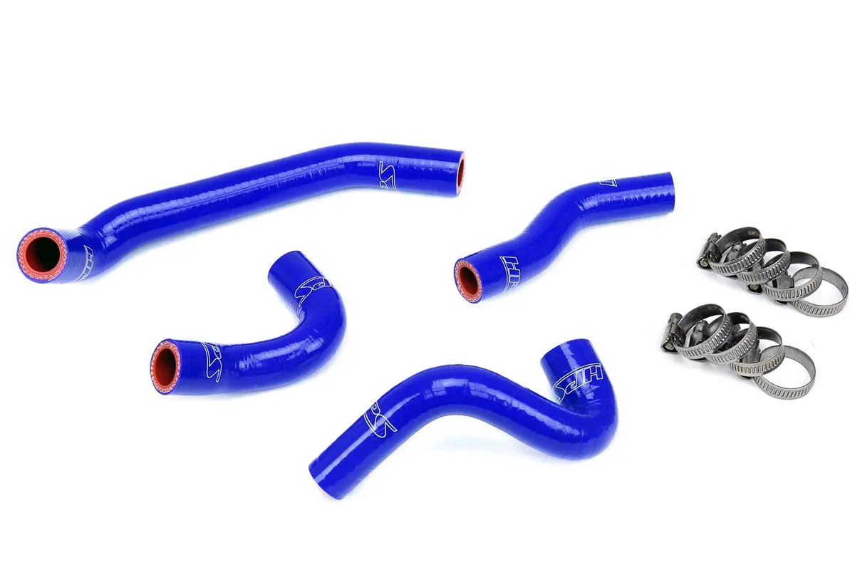 Hps Performance High Temp Reinforced Silicone Radiator Coolant Hose Kit, Blue, 57-1824-Blue 1