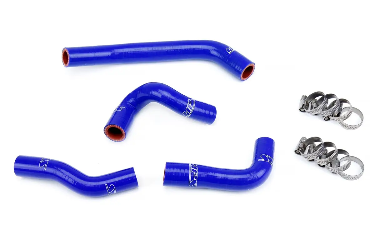 Hps Performance High Temp Reinforced Silicone Radiator Coolant Hose Kit, Blue, 57-1825-Blue 1