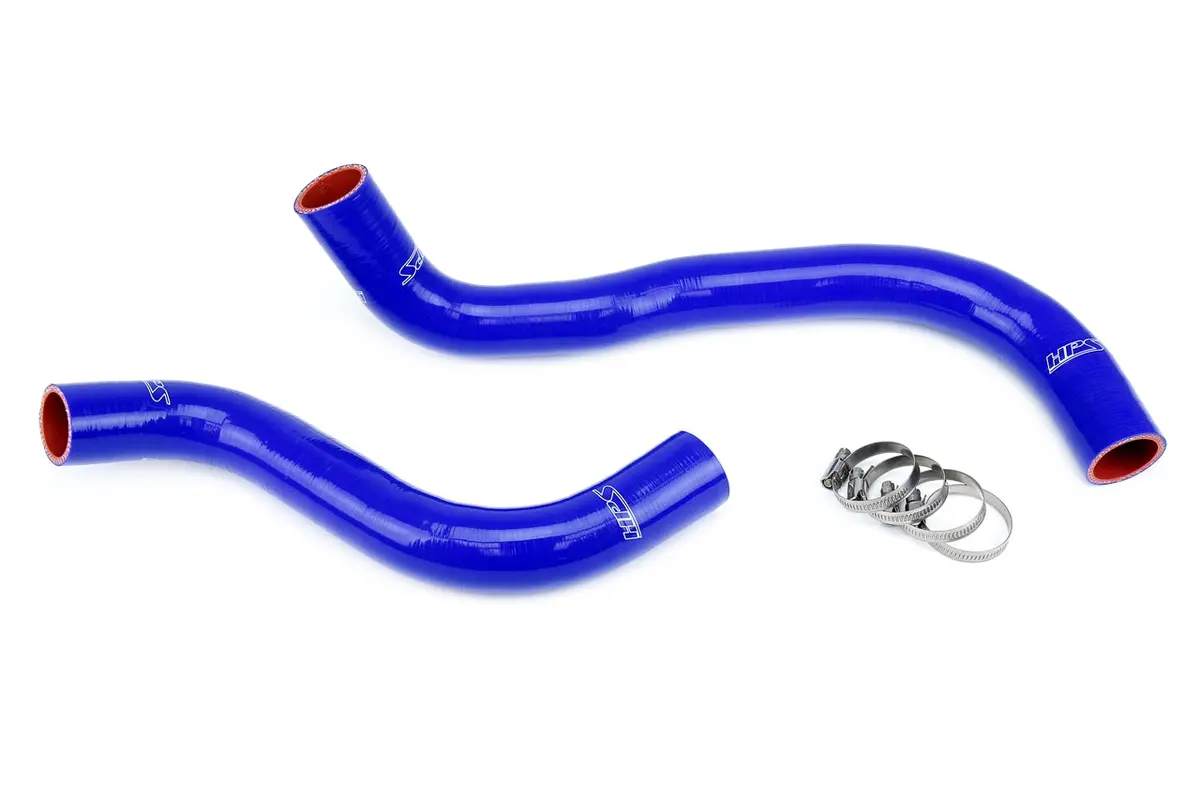Hps Performance High Temp Reinforced Silicone Radiator Coolant Hose Kit, Blue, 57-1828-Blue 1