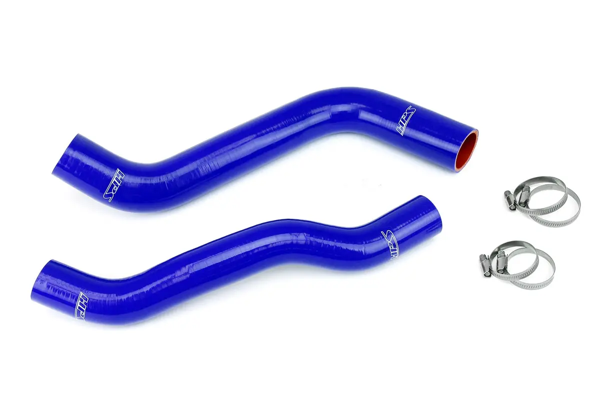 Hps Performance High Temp Reinforced Silicone Radiator Coolant Hose Kit, Blue, 57-1835-Blue 1