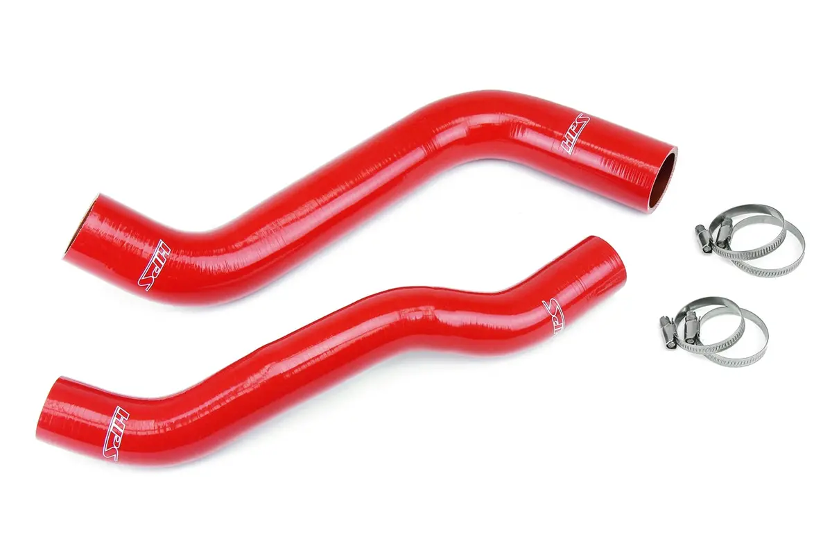 Hps Performance High Temp Reinforced Silicone Radiator Coolant Hose Kit, Red, 57-1835-Red 1