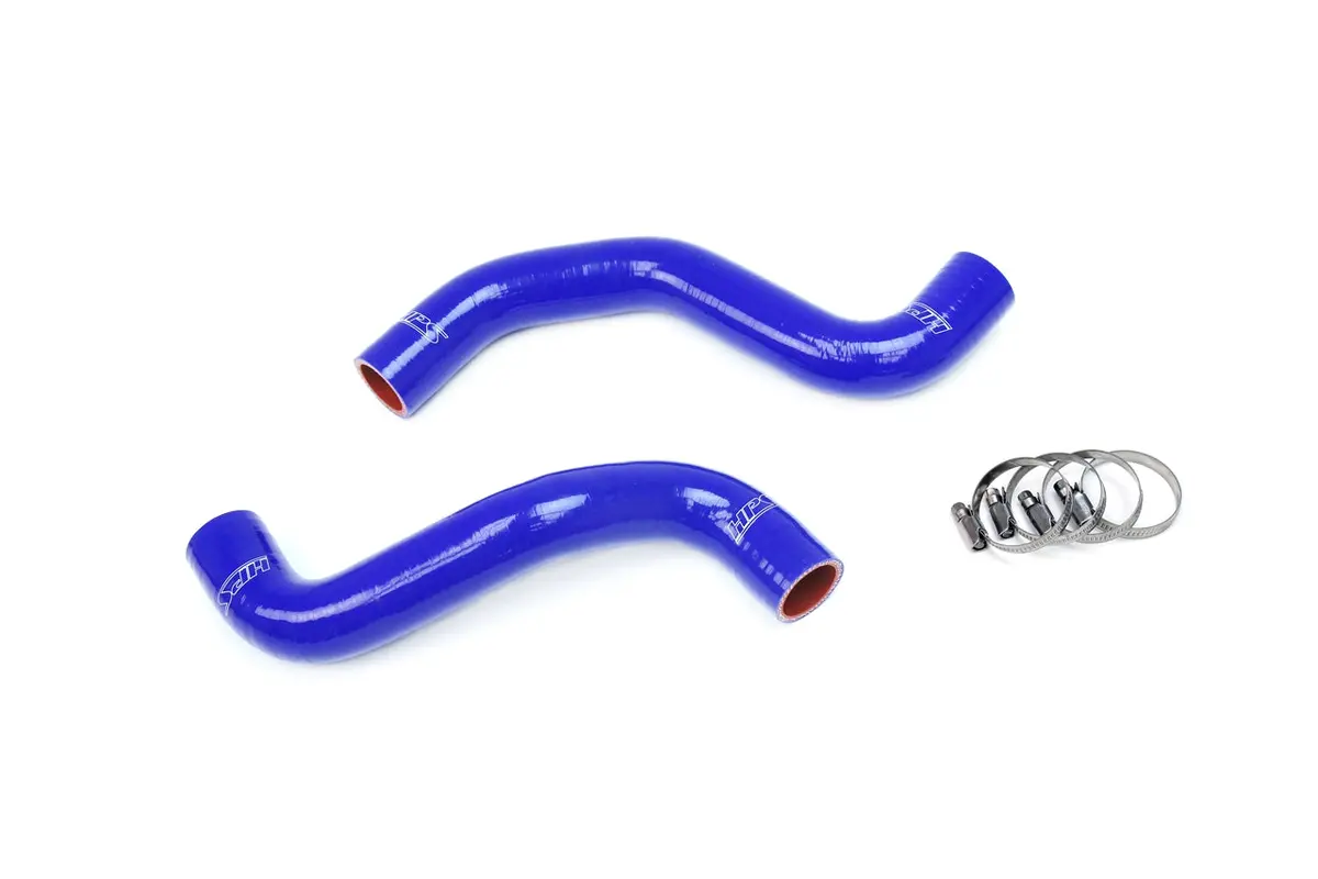 Hps Performance High Temp Reinforced Silicone Radiator Coolant Hose Kit, Blue, 57-1839-Blue 1