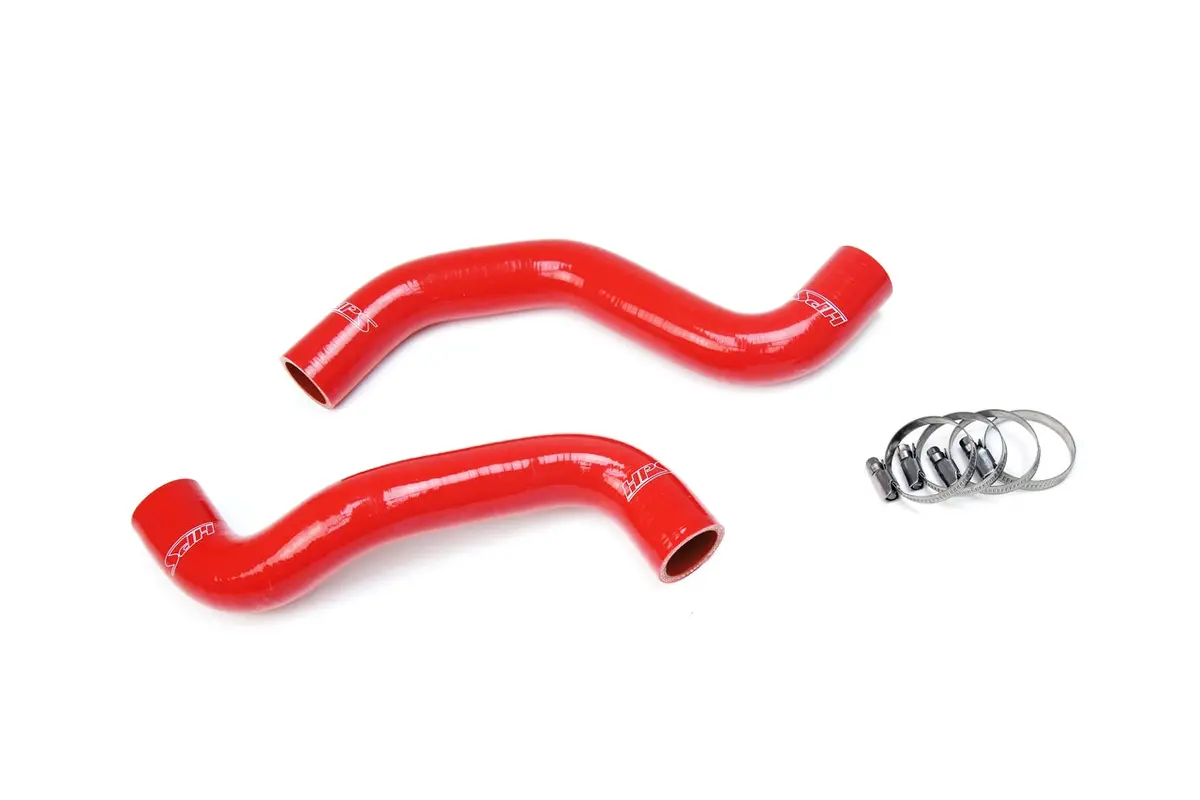 Hps Performance High Temp Reinforced Silicone Radiator Coolant Hose Kit, Red, 57-1839-Red 1