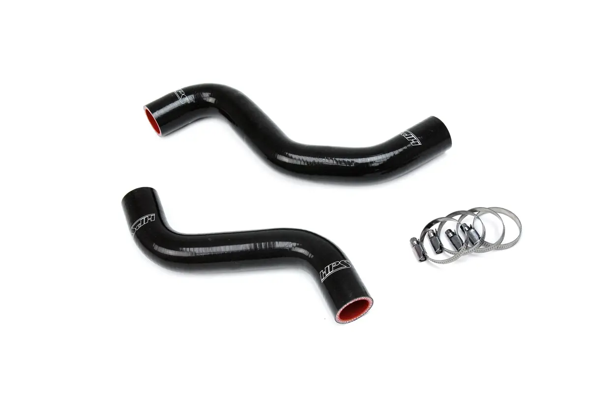 Hps Performance High Temp Reinforced Silicone Radiator Coolant Hose Kit, Black, 57-1840-Blk 1