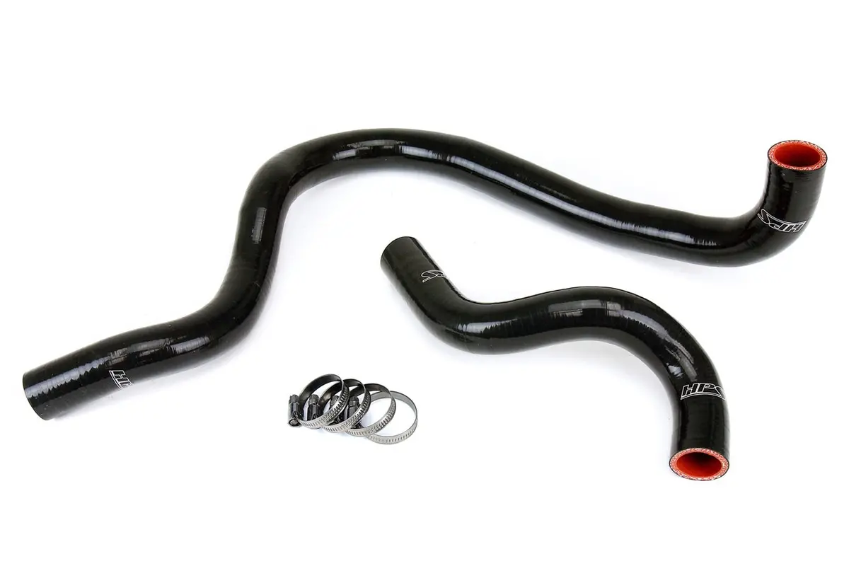 Hps Performance High Temp Reinforced Silicone Radiator Coolant Hose Kit, Black, 57-1843-Blk 1