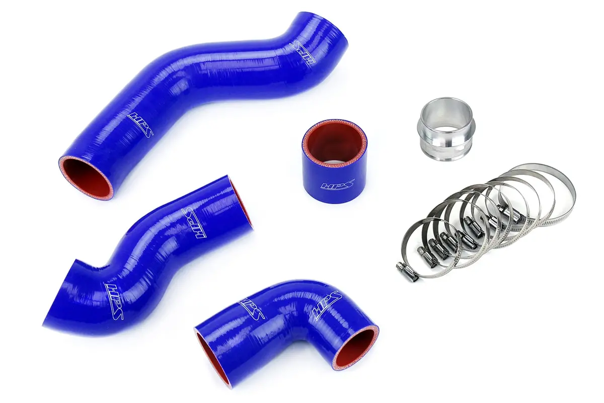 Hps Performance High Temp Reinforced Silicone Intercooler Hose Boots Kit, Blue, 57-1845-Blue 1