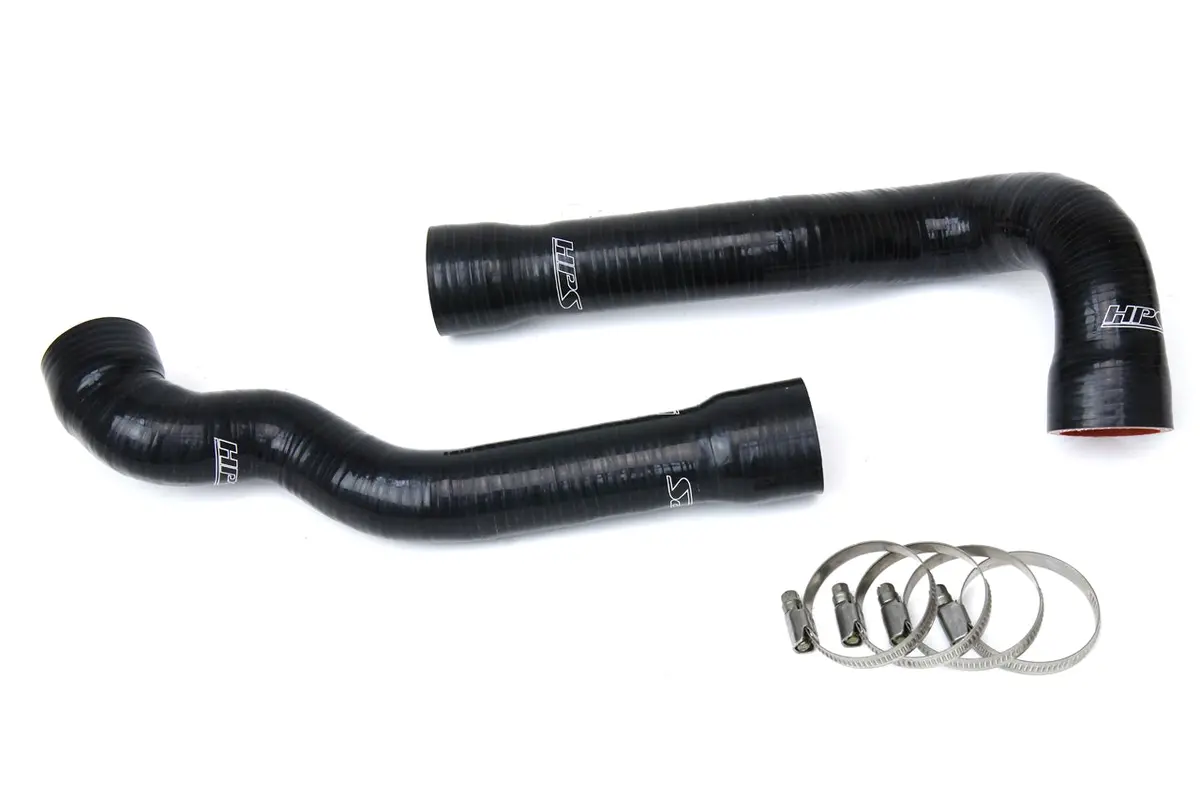 Hps Performance High Temp Reinforced Silicone Radiator Coolant Hose Kit, Black, 57-1855-Blk 1