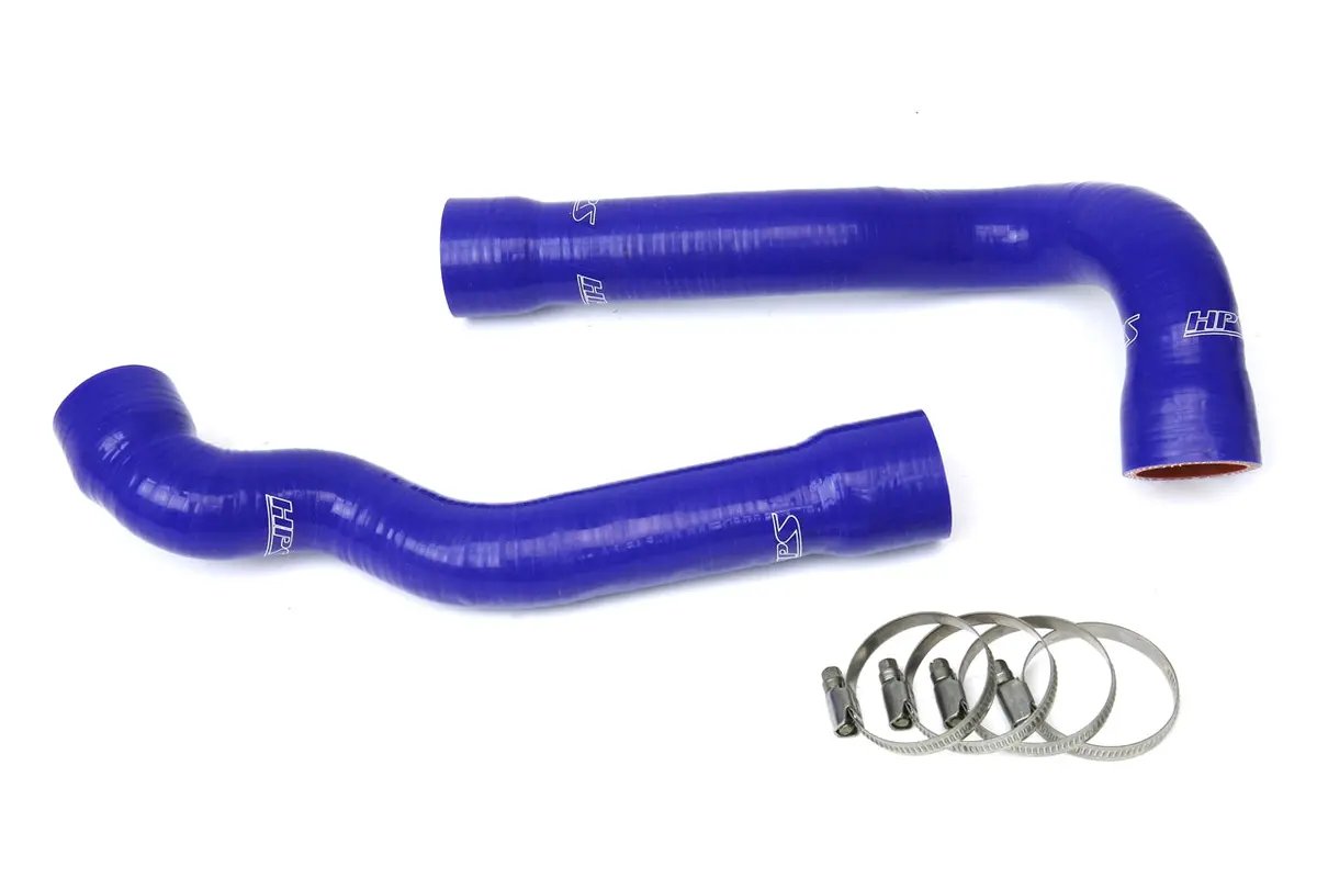 Hps Performance High Temp Reinforced Silicone Radiator Coolant Hose Kit, Blue, 57-1855-Blue 1