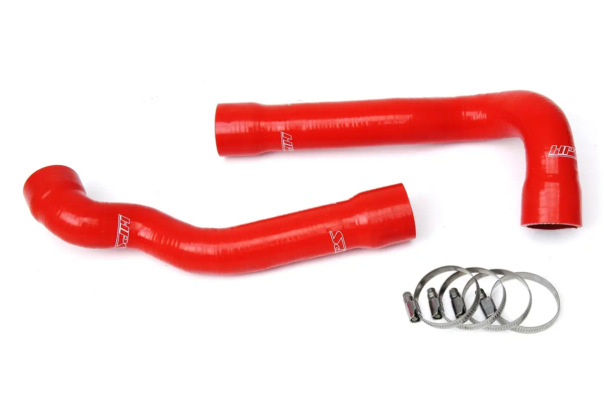 Hps Performance High Temp Reinforced Silicone Radiator Coolant Hose Kit, Red, 57-1855-Red 1