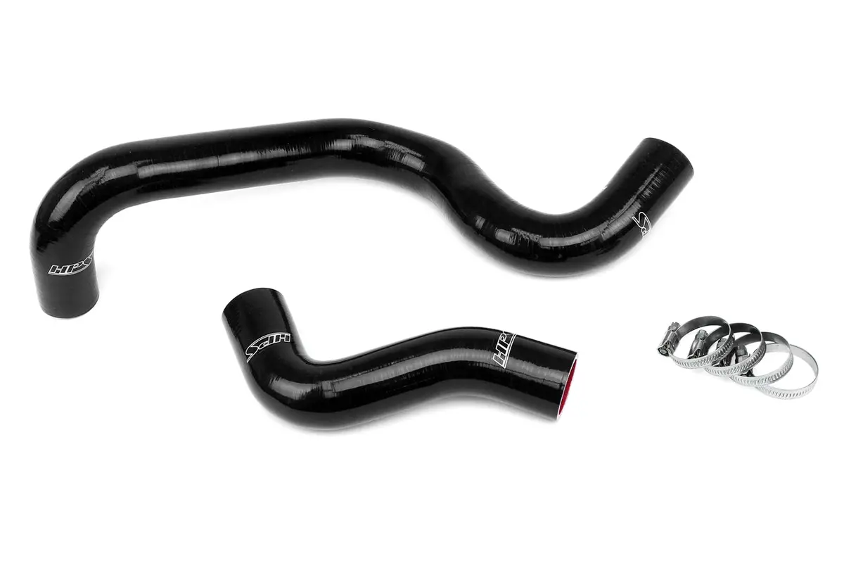Hps Performance High Temp Reinforced Silicone Radiator Coolant Hose Kit, Black, 57-1859-Blk 1