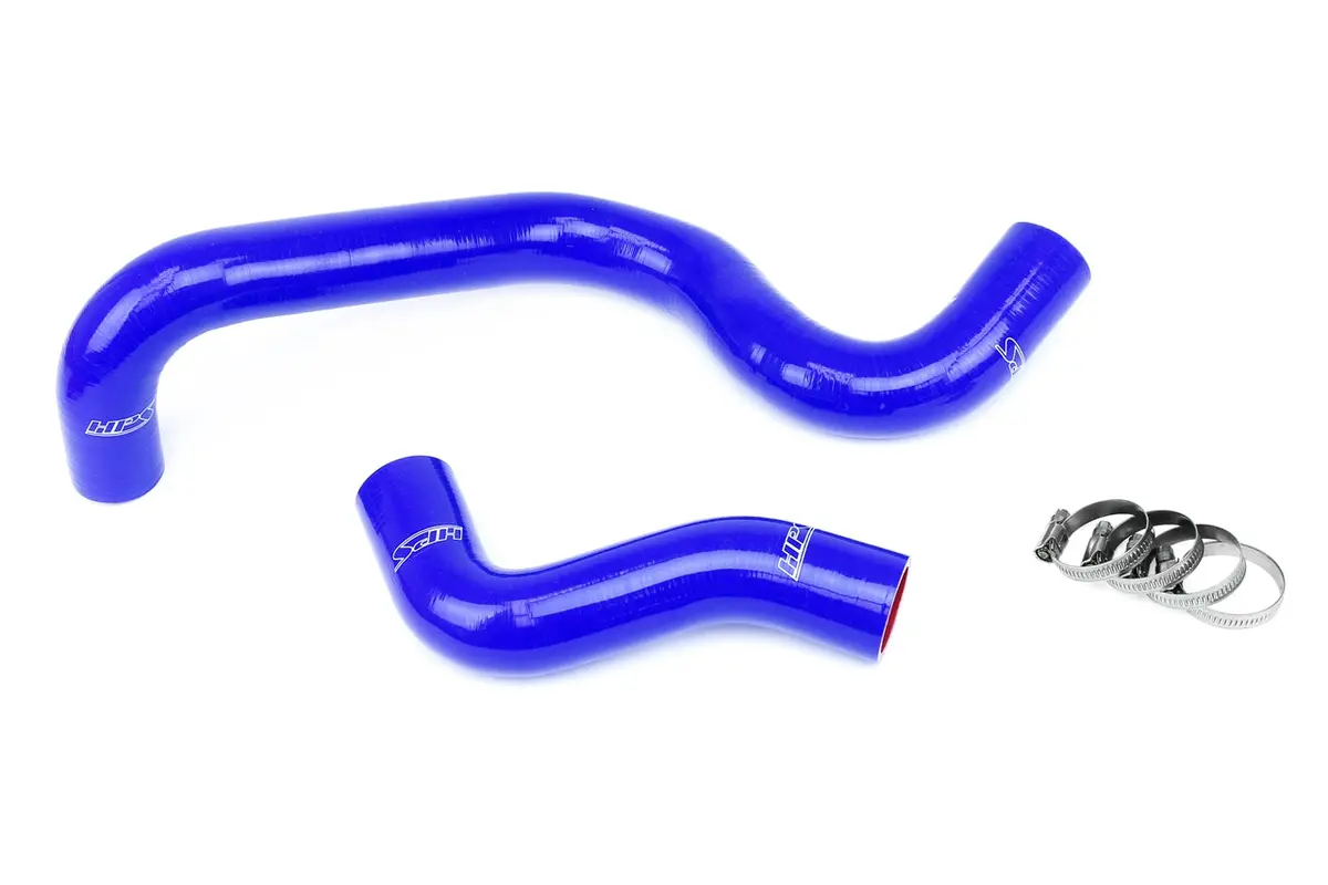 Hps Performance High Temp Reinforced Silicone Radiator Coolant Hose Kit, Blue, 57-1859-Blue 1