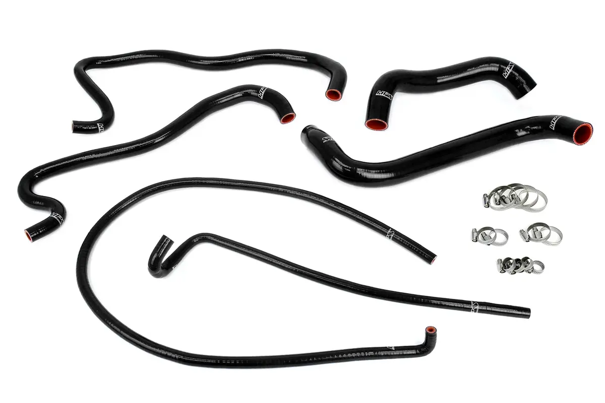 Hps Performance High Temp Reinforced Silicone Radiator Coolant Hose Kit, Black, 57-1861-Blk 1