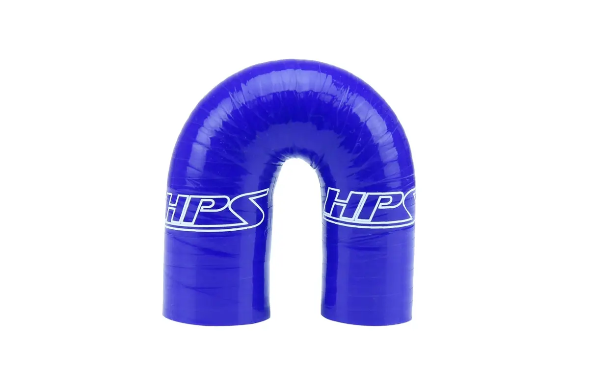 Hps Performance High Temp Reinforced Silicone Heater Core Bypass Loop Coolant Hose Ls Lt Lq, Blue, 57-1864-Blue 2