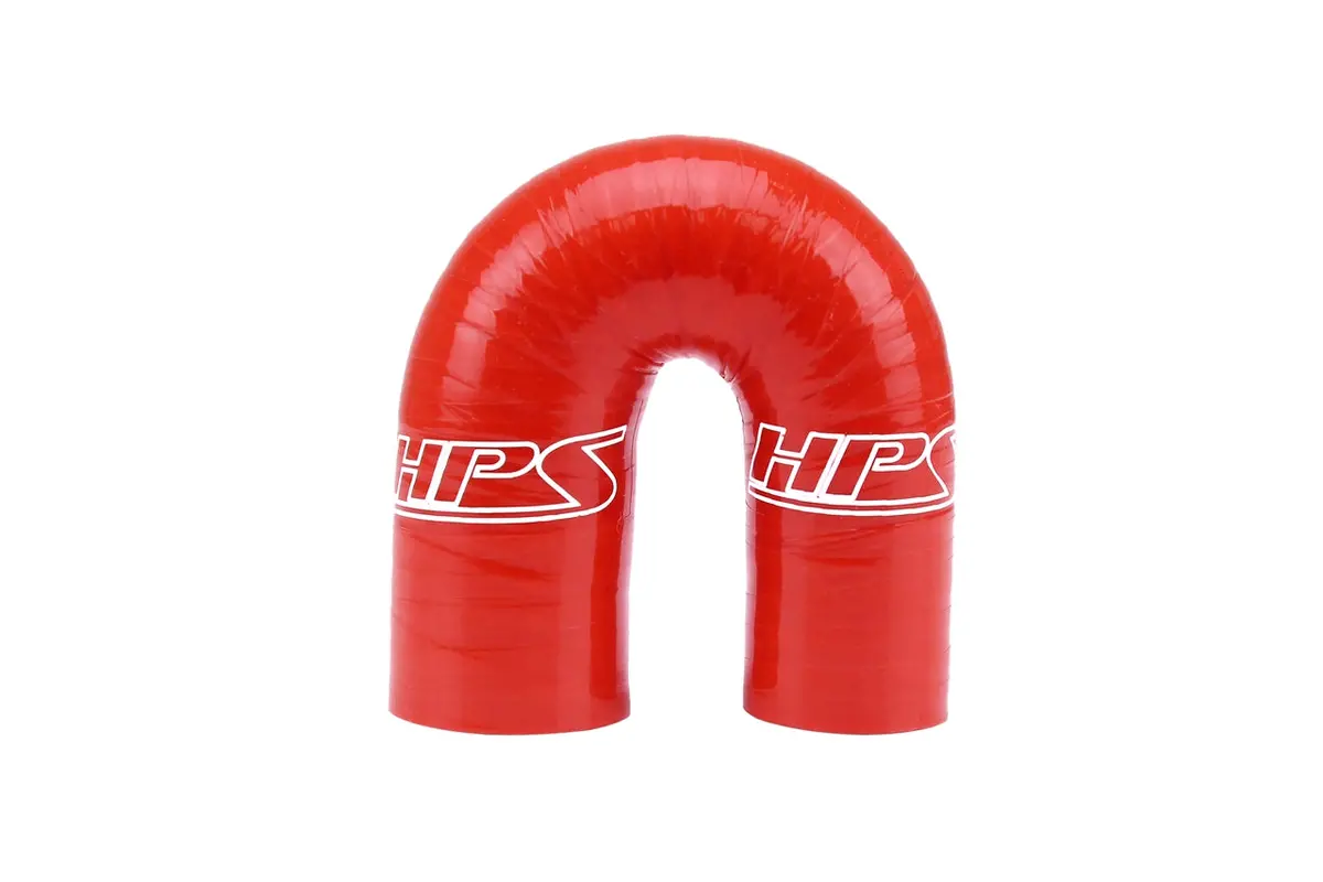 Hps Performance High Temp Reinforced Silicone Heater Core Bypass Loop Coolant Hose Ls Lt Lq, Red, 57-1864-Red 2