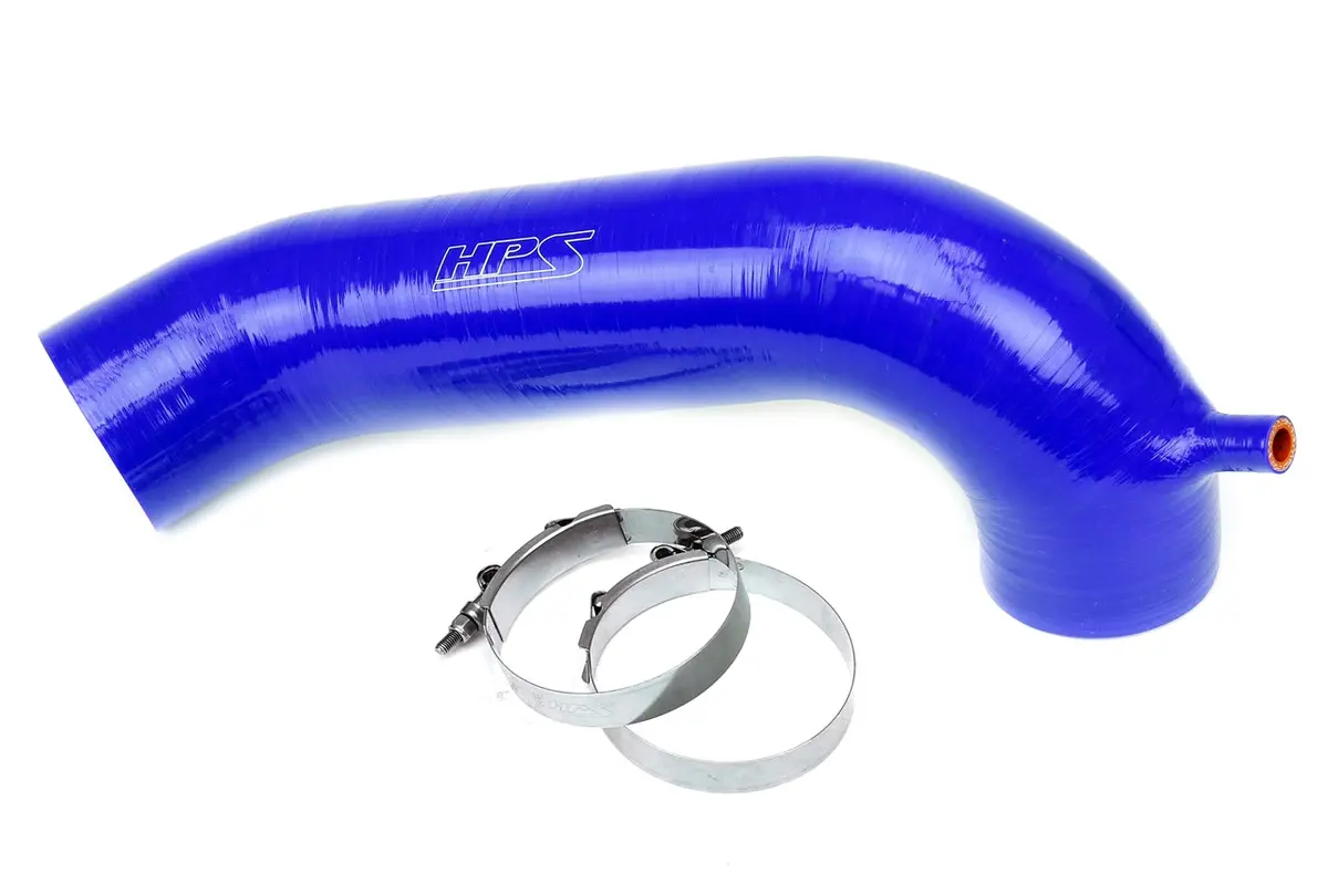 Hps Performance High Temp Reinforced Silicone Air Intake Hose Kit, Blue, 57-1867-Blue 1