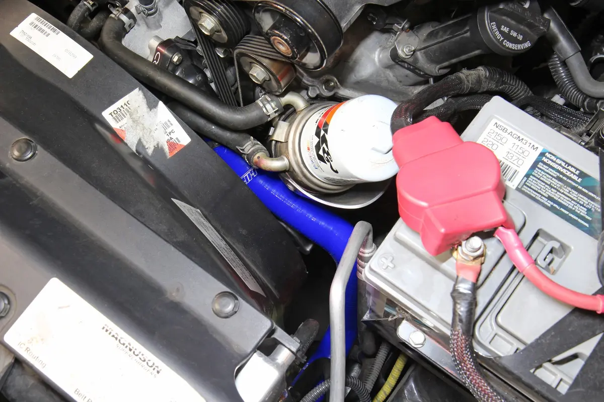 Hps Performance High Temp Reinforced Silicone Radiator Coolant Hose Kit, Blue, 57-1885-Blue 2
