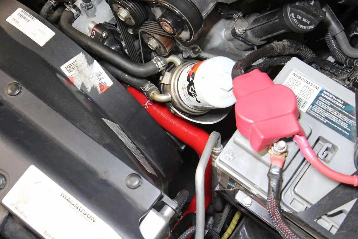 Hps Performance High Temp Reinforced Silicone Radiator Coolant Hose Kit, Red, 57-2056-Red 2