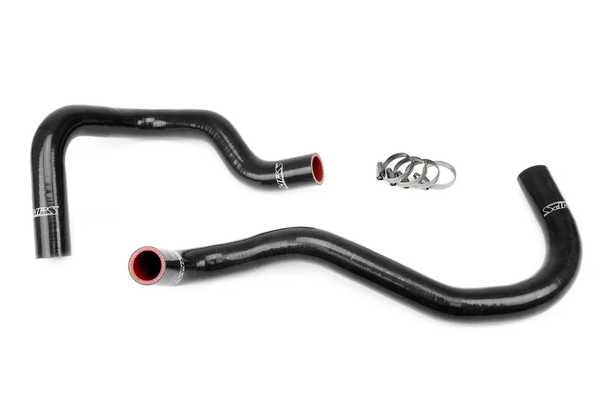 Hps Performance High Temp Reinforced Silicone Radiator Coolant Hose Kit, Black, 57-1921R-Blk 1