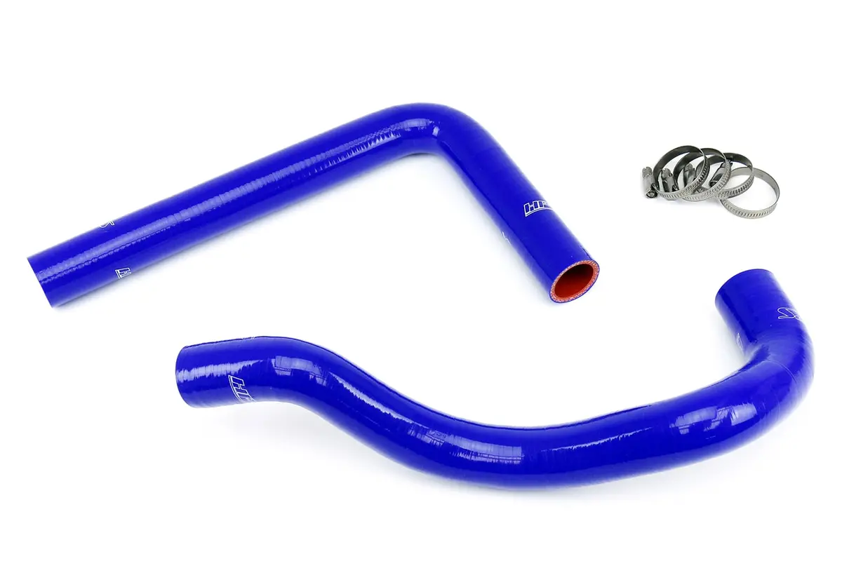 Hps Performance High Temp Reinforced Silicone Radiator Coolant Hose Kit, Blue, 57-1924-Blue 1