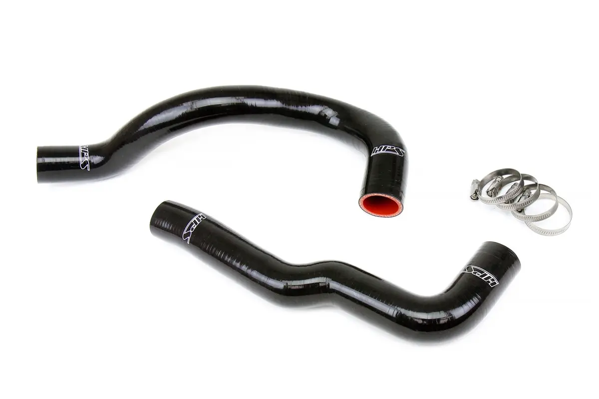 Hps Performance High Temp Reinforced Silicone Radiator Coolant Hose Kit, Black, 57-1936-Blk 1