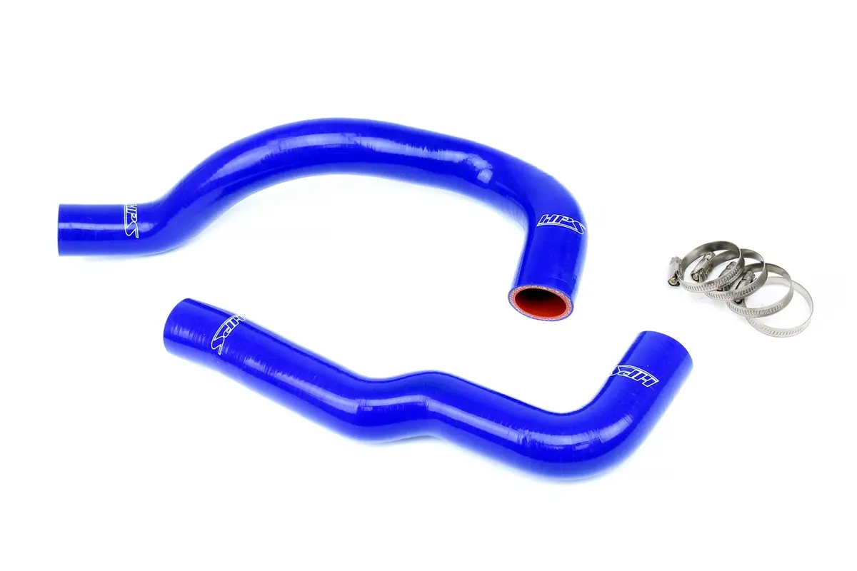 Hps Performance High Temp Reinforced Silicone Radiator Coolant Hose Kit, Blue, 57-1936-Blue 1