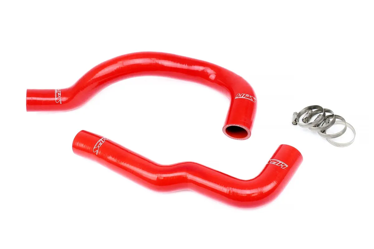 Hps Performance High Temp Reinforced Silicone Radiator Coolant Hose Kit, Red, 57-1936-Red 1