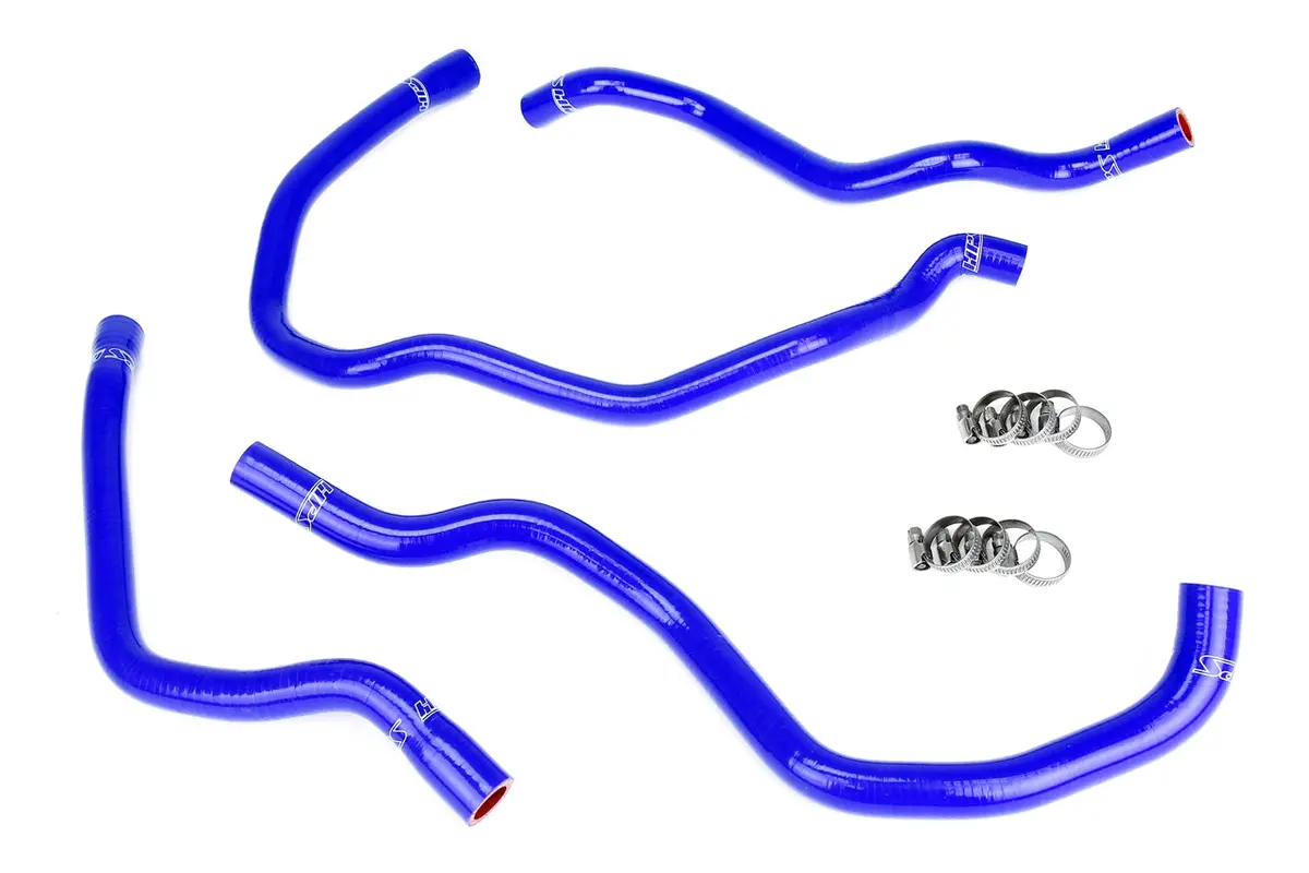 Hps Performance High Temp Reinforced Silicone Heater Coolant Hose Kit, Blue, 57-1937-Blue 1