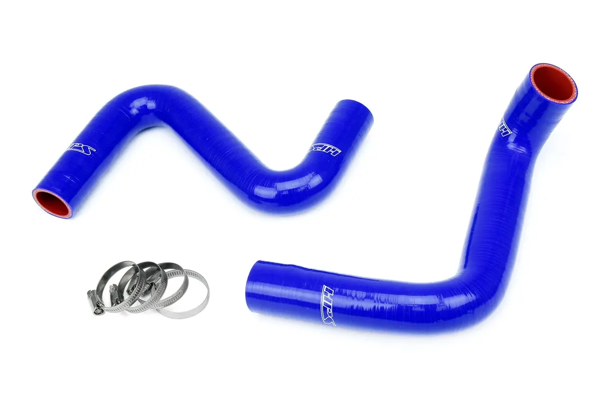 Hps Performance High Temp Reinforced Silicone Radiator Coolant Hose Kit, Blue, 57-1957-Blue 1