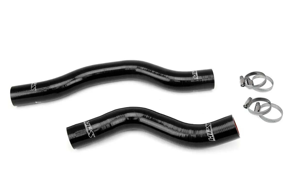 Hps Performance High Temp Reinforced Silicone Radiator Coolant Hose Kit, Black, 57-1963-Blk 1