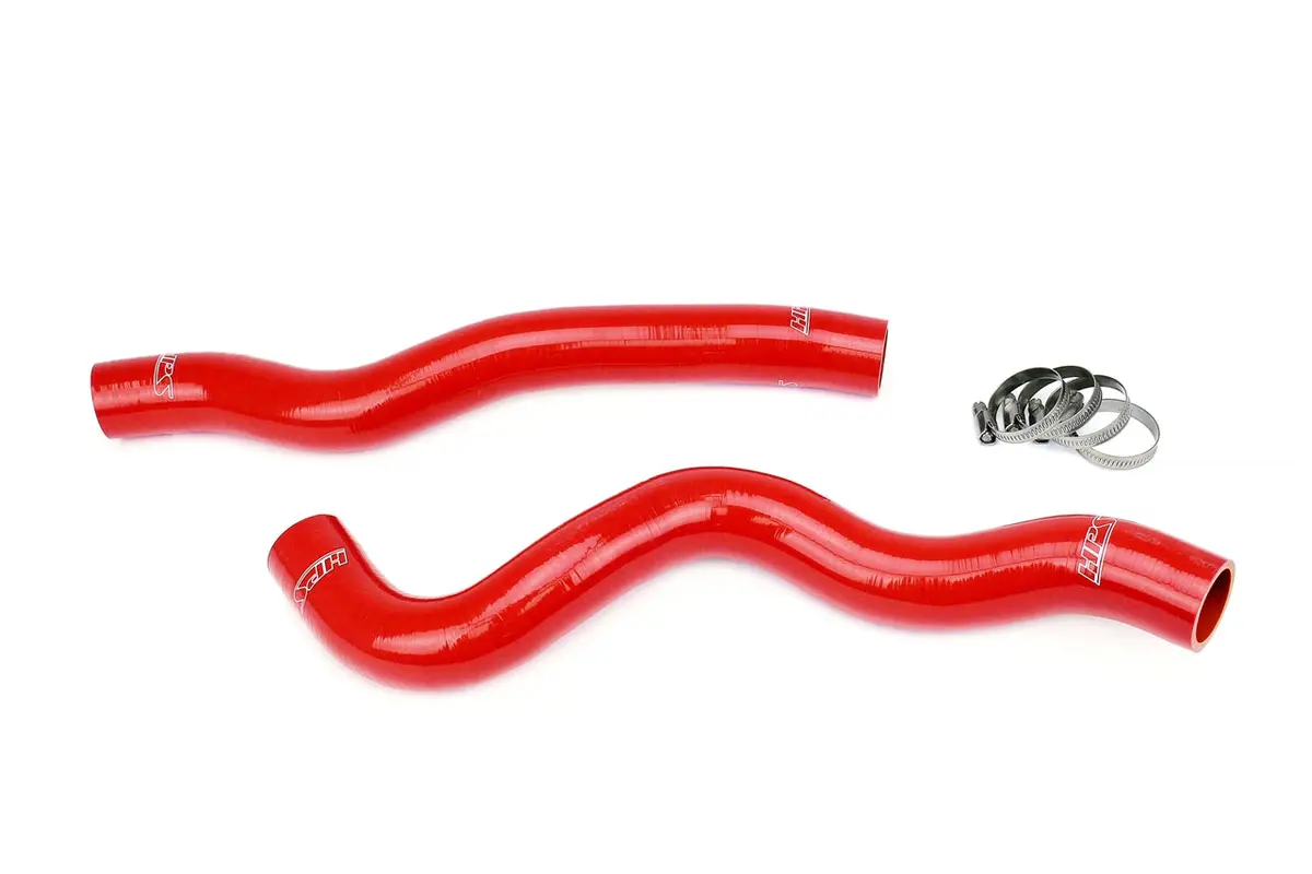 Hps Performance High Temp Reinforced Silicone Radiator Coolant Hose Kit, Red, 57-1964-Red 1