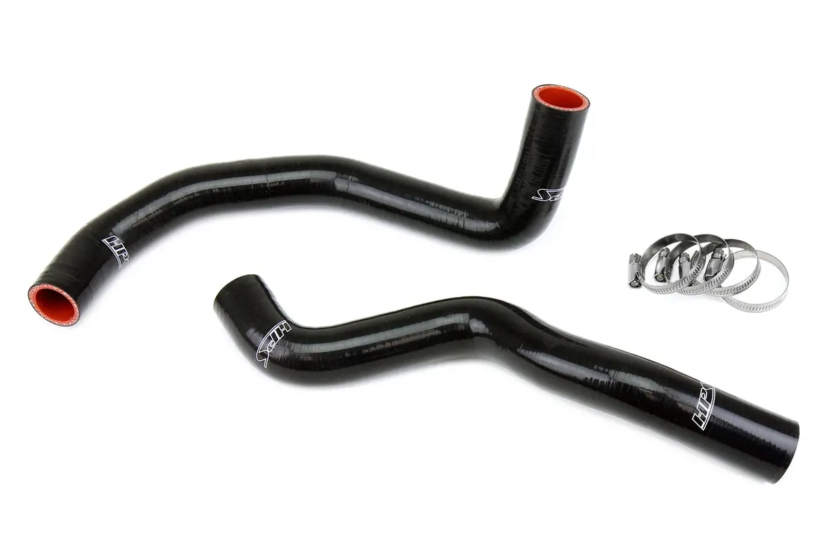 Hps Performance High Temp Reinforced Silicone Radiator Coolant Hose Kit, Black, 57-1967-Blk 1