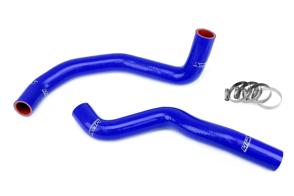 Hps Performance High Temp Reinforced Silicone Radiator Coolant Hose Kit, Blue, 57-1967-Blue 1